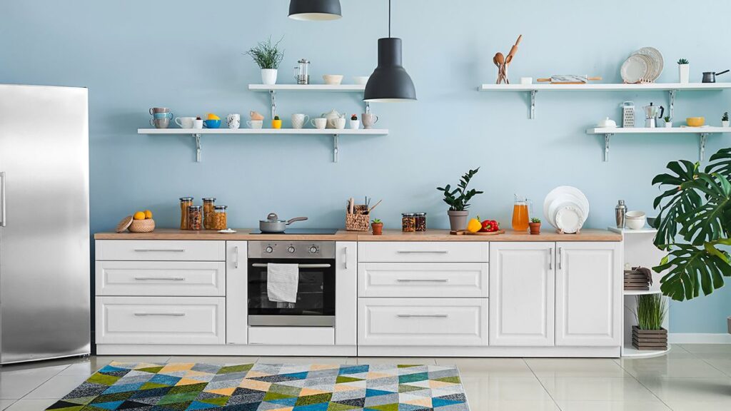 Seamless Kitchen Living Room Integration